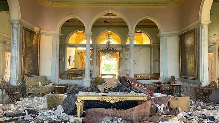 Sursock Palace after the Beirut Port explosion. User-supplied photo.